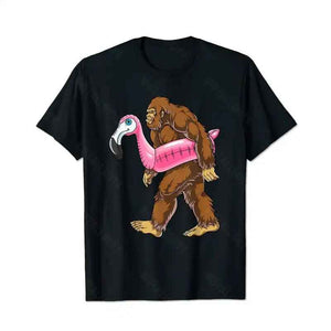 Bigfoot Sasquatch Yeti T0 5D2F 042 Men T Shirts Big and Tall Men Shirts Plus Size Short Sleeve Fashion Casual T Shirt Graphic Tee Shirts Tshirts