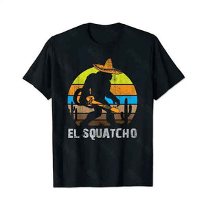 Bigfoot Sasquatch Yeti T0 5D2F 045 Men T Shirts Big and Tall Men Shirts Plus Size Short Sleeve Fashion Casual T Shirt Graphic Tee Shirts Tshirts