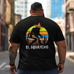 Bigfoot Sasquatch Yeti T2 5D2F 045 Men T Shirts Big and Tall Men Shirts Plus Size Short Sleeve Fashion Casual T Shirt Graphic Tee Shirts Tshirts