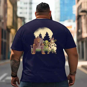 Bigfoot Sasquatch Yeti T2 5D2F 046 Men T Shirts Big and Tall Men Shirts Plus Size Short Sleeve Fashion Casual T Shirt Graphic Tee Shirts Tshirts