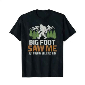 Bigfoot Sasquatch Yeti T0 5D2F 047 Men T Shirts Big and Tall Men Shirts Plus Size Short Sleeve Fashion Casual T Shirt Graphic Tee Shirts Tshirts