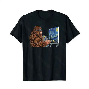Bigfoot Sasquatch Yeti T0 5D2F 051 Men T Shirts Big and Tall Men Shirts Plus Size Short Sleeve Fashion Casual T Shirt Graphic Tee Shirts Tshirts