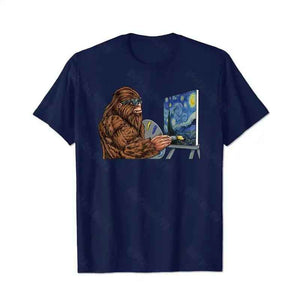 Bigfoot Sasquatch Yeti T0 5D2F 051 Men T Shirts Big and Tall Men Shirts Plus Size Short Sleeve Fashion Casual T Shirt Graphic Tee Shirts Tshirts