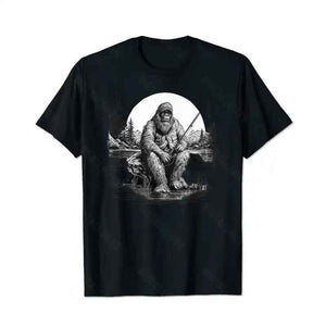 Bigfoot Sasquatch Yeti T0 5D2F 055 Men T Shirts Big and Tall Men Shirts Plus Size Short Sleeve Fashion Casual T Shirt Graphic Tee Shirts Tshirts
