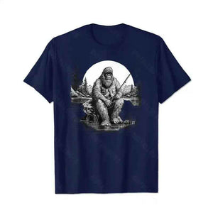 Bigfoot Sasquatch Yeti T0 5D2F 055 Men T Shirts Big and Tall Men Shirts Plus Size Short Sleeve Fashion Casual T Shirt Graphic Tee Shirts Tshirts