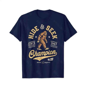 Bigfoot Sasquatch Yeti T0 5D2F 058 Men T Shirts Big and Tall Men Shirts Plus Size Short Sleeve Fashion Casual T Shirt Graphic Tee Shirts Tshirts
