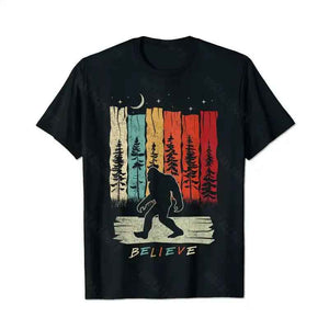 Bigfoot Sasquatch Yeti T0 5D2F 062 Men T Shirts Big and Tall Men Shirts Plus Size Short Sleeve Fashion Casual T Shirt Graphic Tee Shirts Tshirts