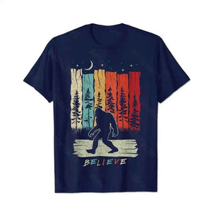 Bigfoot Sasquatch Yeti T0 5D2F 062 Men T Shirts Big and Tall Men Shirts Plus Size Short Sleeve Fashion Casual T Shirt Graphic Tee Shirts Tshirts