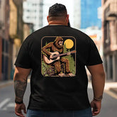 Bigfoot Sasquatch Yeti T2 5D2F 063 Men T Shirts Big and Tall Men Shirts Plus Size Short Sleeve Fashion Casual T Shirt Graphic Tee Shirts Tshirts - BigTallGuys