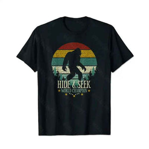Bigfoot Sasquatch Yeti T0 5D2F 066 Men T Shirts Big and Tall Men Shirts Plus Size Short Sleeve Fashion Casual T Shirt Graphic Tee Shirts Tshirts