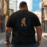 Bigfoot Sasquatch Yeti T2 5D2F 069 Men T Shirts Big and Tall Men Shirts Plus Size Short Sleeve Fashion Casual T Shirt Graphic Tee Shirts Tshirts - BigTallGuys