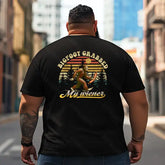 Bigfoot Sasquatch Yeti T2 5D2F 070 Men T Shirts Big and Tall Men Shirts Plus Size Short Sleeve Fashion Casual T Shirt Graphic Tee Shirts Tshirts - BigTallGuys