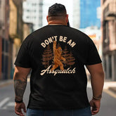 Bigfoot Sasquatch Yeti T2 5D2F 076 Men T Shirts Big and Tall Men Shirts Plus Size Short Sleeve Fashion Casual T Shirt Graphic Tee Shirts Tshirts - BigTallGuys