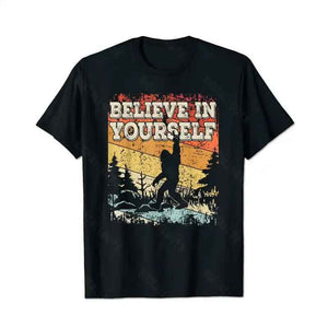 Bigfoot Sasquatch Yeti T0 5D2F 082 Men T Shirts Big and Tall Men Shirts Plus Size Short Sleeve Fashion Casual T Shirt Graphic Tee Shirts Tshirts