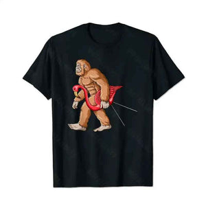 Bigfoot Sasquatch Yeti T0 5D2F 083 Men T Shirts Big and Tall Men Shirts Plus Size Short Sleeve Fashion Casual T Shirt Graphic Tee Shirts Tshirts