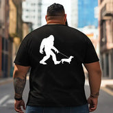 Bigfoot Sasquatch Yeti T2 5D2F 084 Men T Shirts Big and Tall Men Shirts Plus Size Short Sleeve Fashion Casual T Shirt Graphic Tee Shirts Tshirts - BigTallGuys