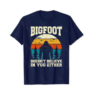 Bigfoot Sasquatch Yeti T0 5D2F 087 Men T Shirts Big and Tall Men Shirts Plus Size Short Sleeve Fashion Casual T Shirt Graphic Tee Shirts Tshirts