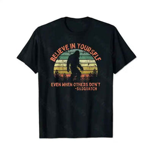 Bigfoot Sasquatch Yeti T0 5D2F 093 Men T Shirts Big and Tall Men Shirts Plus Size Short Sleeve Fashion Casual T Shirt Graphic Tee Shirts Tshirts