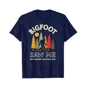 Bigfoot Sasquatch Yeti T0 5D2F 094 Men T Shirts Big and Tall Men Shirts Plus Size Short Sleeve Fashion Casual T Shirt Graphic Tee Shirts Tshirts