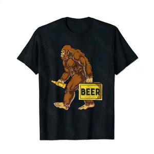 Bigfoot Sasquatch Yeti T0 5D2F 095 Men T Shirts Big and Tall Men Shirts Plus Size Short Sleeve Fashion Casual T Shirt Graphic Tee Shirts Tshirts