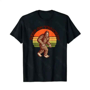 Bigfoot Sasquatch Yeti T0 5D2F 098 Men T Shirts Big and Tall Men Shirts Plus Size Short Sleeve Fashion Casual T Shirt Graphic Tee Shirts Tshirts