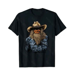 Bigfoot Sasquatch Yeti T0 5D2F 100 Men T Shirts Big and Tall Men Shirts Plus Size Short Sleeve Fashion Casual T Shirt Graphic Tee Shirts Tshirts