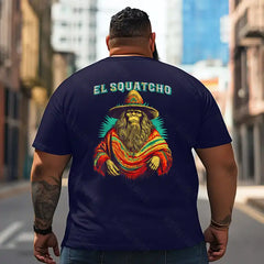 Bigfoot Sasquatch Yeti T2 5D2F 101 Men T Shirts Big and Tall Men Shirts Plus Size Short Sleeve Fashion Casual T Shirt Graphic Tee Shirts Tshirts - BigTallGuys
