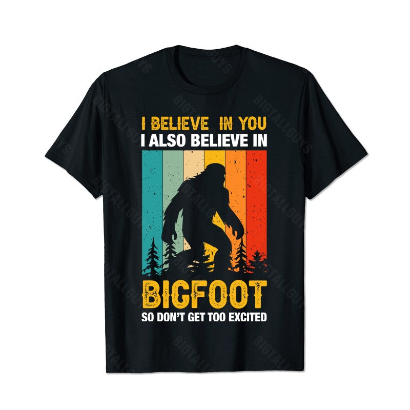Bigfoot Sasquatch Yeti T0 5D2F 106 Men T Shirts Big and Tall Men Shirts Plus Size Short Sleeve Fashion Casual T Shirt Graphic Tee Shirts Tshirts