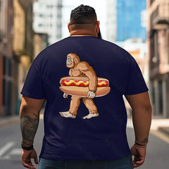Bigfoot Sasquatch Yeti T2 5D2F 111 Men T Shirts Big and Tall Men Shirts Plus Size Short Sleeve Fashion Casual T Shirt Graphic Tee Shirts Tshirts - BigTallGuys