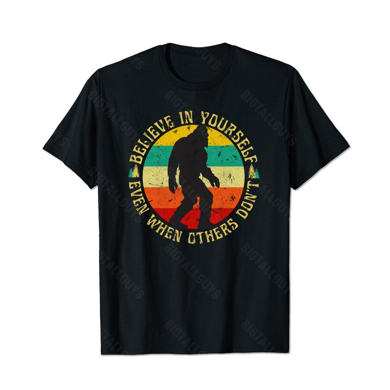 Bigfoot Sasquatch Yeti T0 5D2F 113 Men T Shirts Big and Tall Men Shirts Plus Size Short Sleeve Fashion Casual T Shirt Graphic Tee Shirts Tshirts