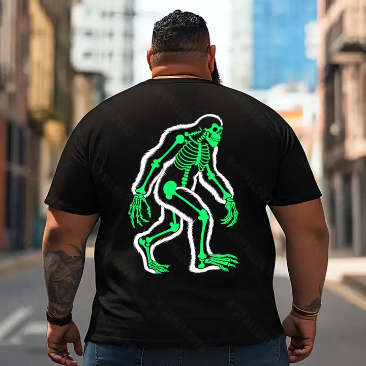 Bigfoot Sasquatch Yeti T2 5D2F 114 Men T Shirts Big and Tall Men Shirts Plus Size Short Sleeve Fashion Casual T Shirt Graphic Tee Shirts Tshirts