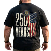 America 250th Anniversary Patriotic Big & Tall Men Shirts - BigTallGuys