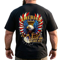 America 250th Anniversary Patriotic Big & Tall Men Shirts - BigTallGuys