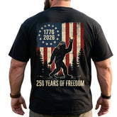 America 250th Anniversary Patriotic Big & Tall Men Shirts - BigTallGuys