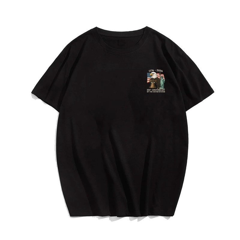 America 250th Anniversary Patriotic Big & Tall Men Shirts - BigTallGuys