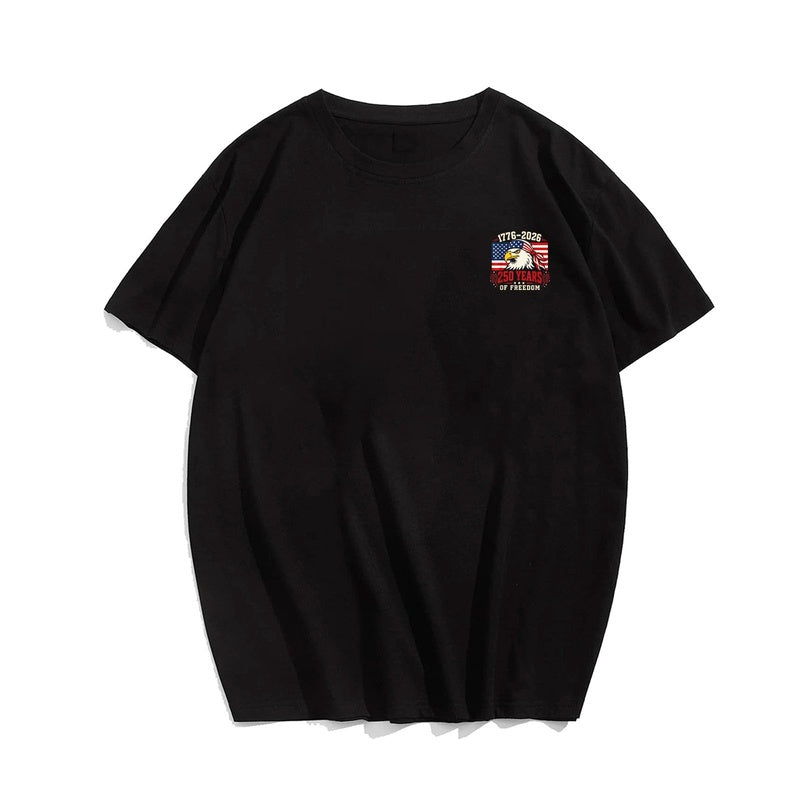 America 250th Anniversary Patriotic Big & Tall Men Shirts - BigTallGuys