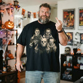 Halloween Horror Movie Night Cotton Tee
