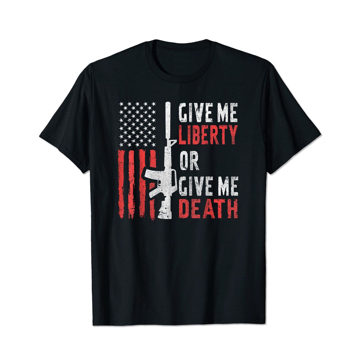 American Eagle Give Me Liberty Or Give Me Death 4th Of July Men T Shirts Big and Tall Men Shirts Plus Size Short Sleeve Fashion Casual T Shirt Graphic Tee Shirts Tshirts