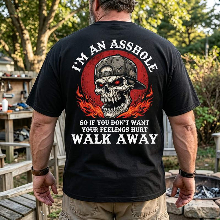 I'm An Asshole Walk Away Big & Tall Men Shirts