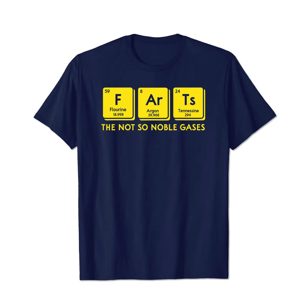 Farts The Not So Noble Gase Funny Men T-Shirts, Plus Size Short Sleeve T Shirt for Men Big and Tall Men Tees Shirts - BigTallGuys