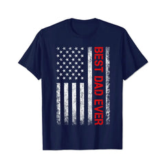 Best Dad Ever Men T Shirts Big and Tall Men Shirts Plus Size Short Sleeve Fashion Casual T Shirt Graphic Tee Shirts Tshirts - BigTallGuys