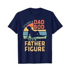 It's Not a Dad Bod It's a Father Figure Men T Shirts Big and Tall Men Shirts Plus Size Short Sleeve Fashion Casual T Shirt Graphic Tee Shirts Tshirts - BigTallGuys