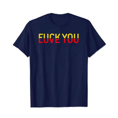 F**k You? Love You! Funny Men T-Shirts, Plus Size Short Sleeve T Shirt for Men Big and Tall Men Tees Shirts - BigTallGuys