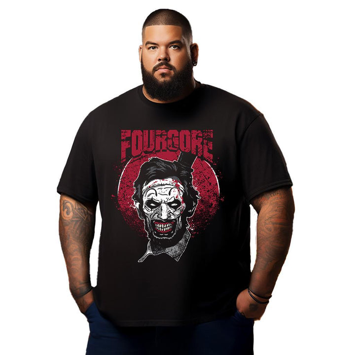 Halloween Horror Movie Night Shirt Halloween Horror T Shirt T0 5DM1 001 Men T Shirts Big and Tall Men Shirts Plus Size Short Sleeve Fashion Casual T Shirt Graphic Tee Shirts Tshirts