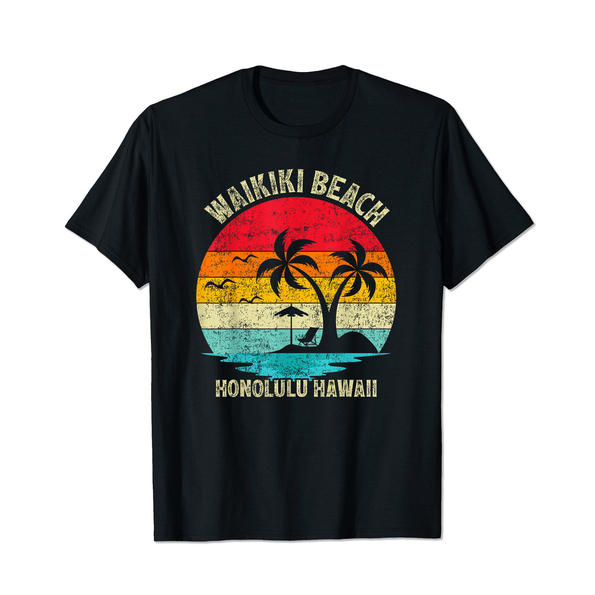 Hawaii Beach Summer Vacation Men T Shirts Big and Tall Men Shirts Plus Size Short Sleeve Fashion Casual T Shirt Graphic Tee Shirts Tshirts
