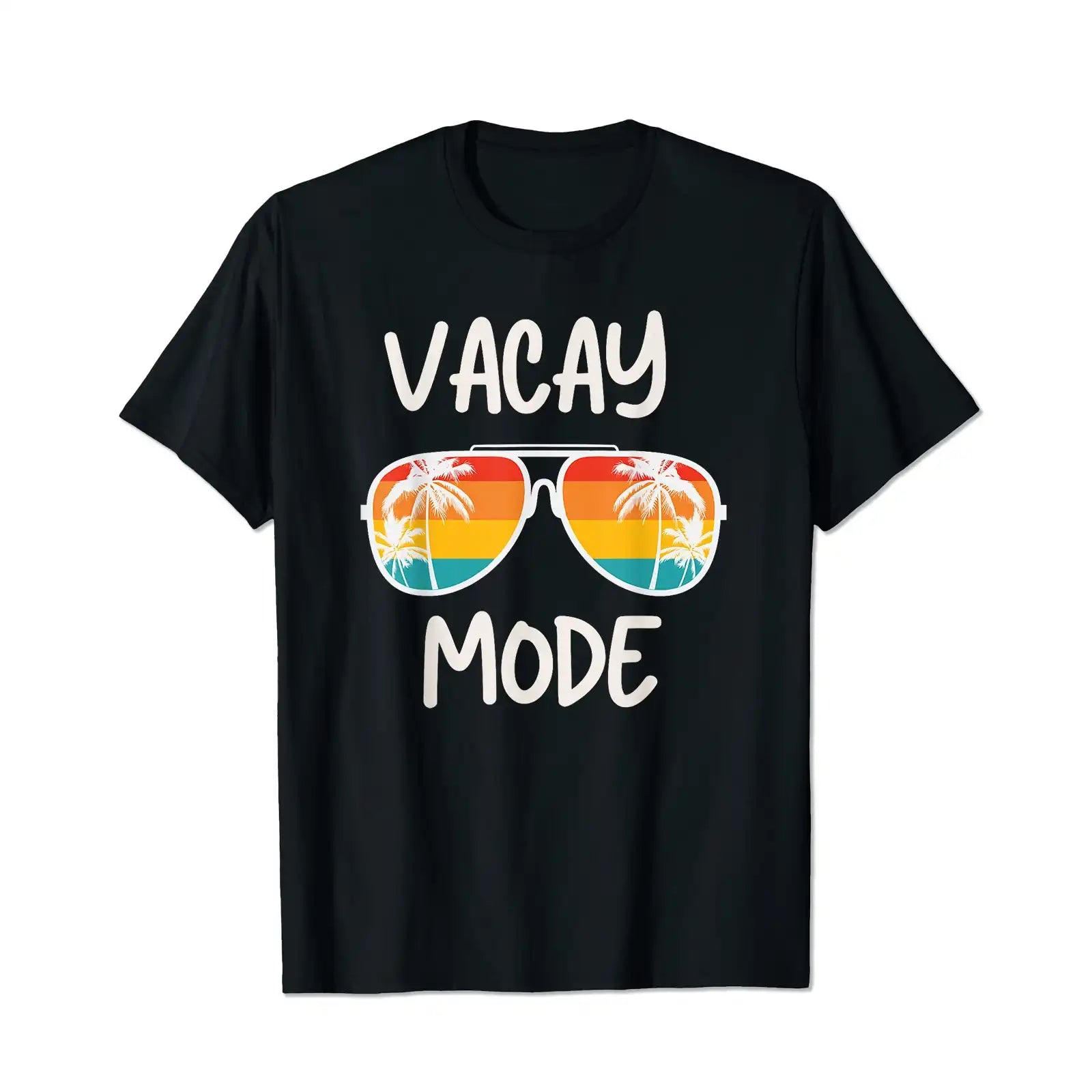 Vacay Mode 2 Men T Shirts Big and Tall Men Shirts Plus Size Short Sleeve Fashion Casual T Shirt Graphic Tee Shirts Tshirts - BigTallGuys