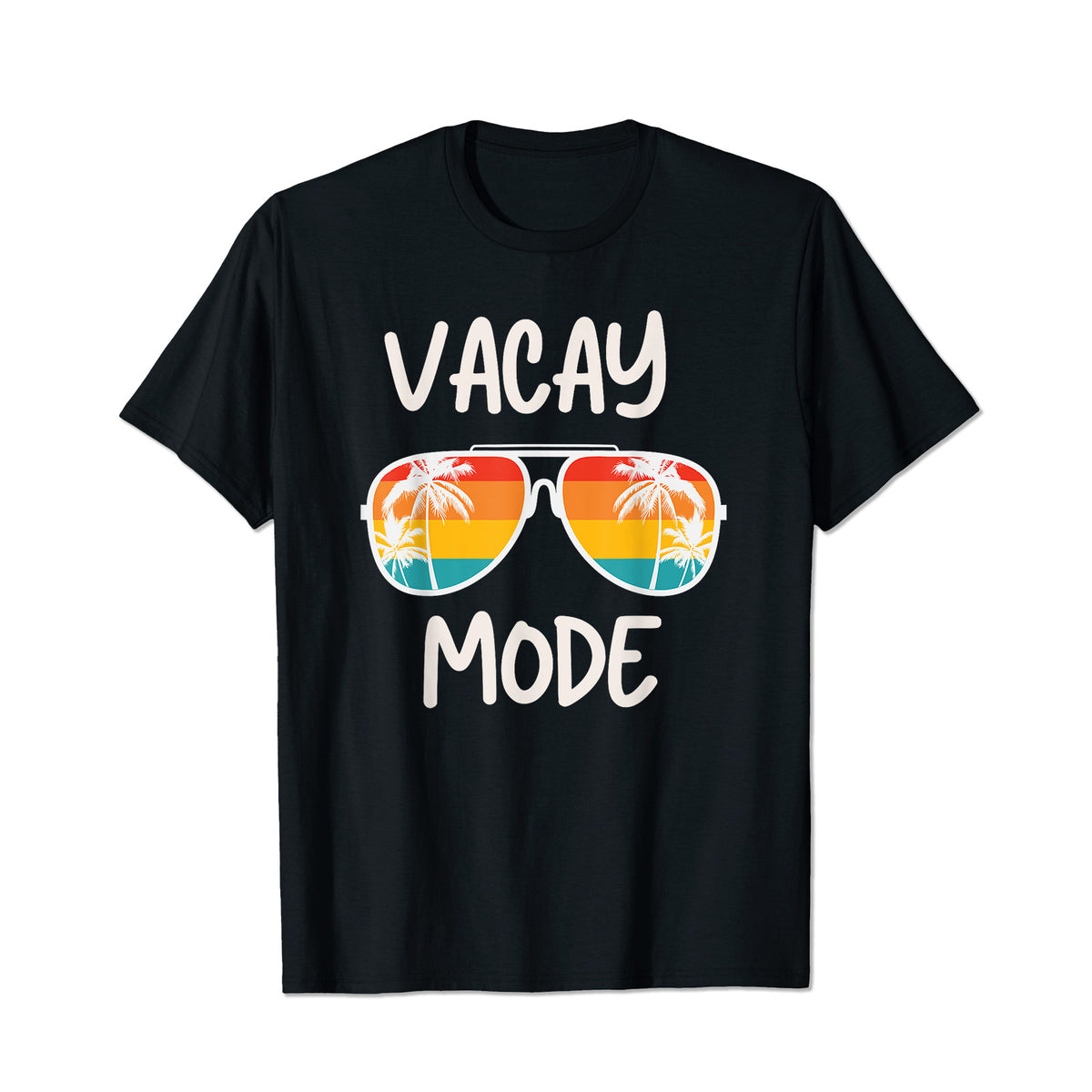 Vacay Mode 2 Men T Shirts Big and Tall Men Shirts Plus Size Short Sleeve Fashion Casual T Shirt Graphic Tee Shirts Tshirts