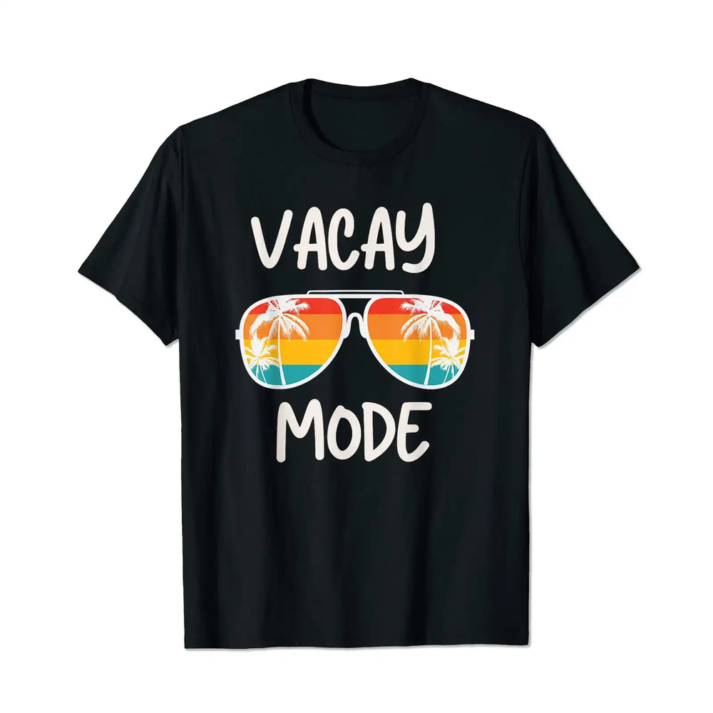 Vacay Mode 2 Men T Shirts Big and Tall Men Shirts Plus Size Short Sleeve Fashion Casual T Shirt Graphic Tee Shirts Tshirts - BigTallGuys