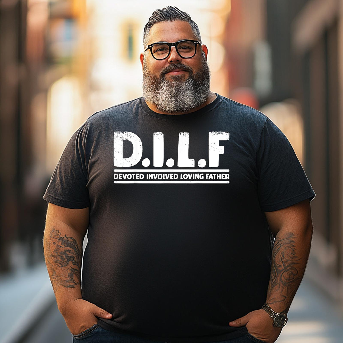 Dads With Beards Are Better Men T Shirts Big and Tall Men Shirts Plus Size Short Sleeve Fashion Casual T Shirt Graphic Tee Shirts Tshirts