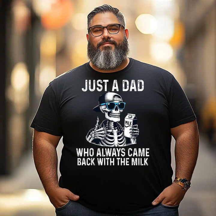 Just A Dad 2 Men T Shirts Big and Tall Men Shirts Plus Size Short Sleeve Fashion Casual T Shirt Graphic Tee Shirts Tshirts
